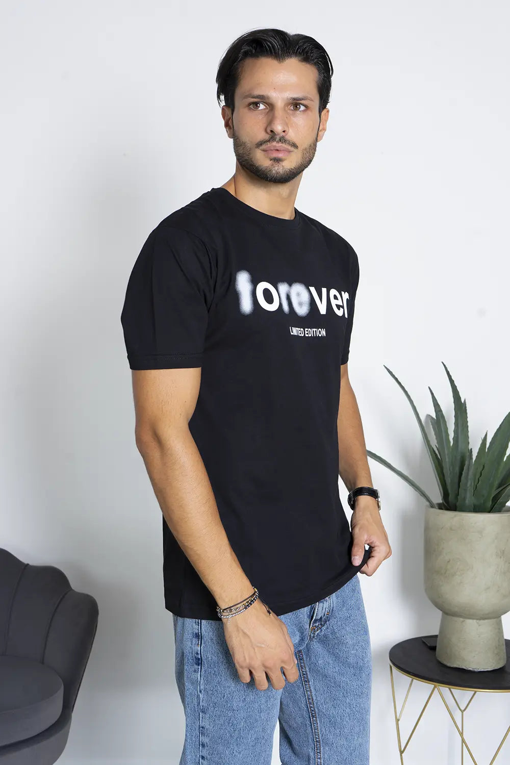 T-shirt Con stampa Forever Art. Ts246