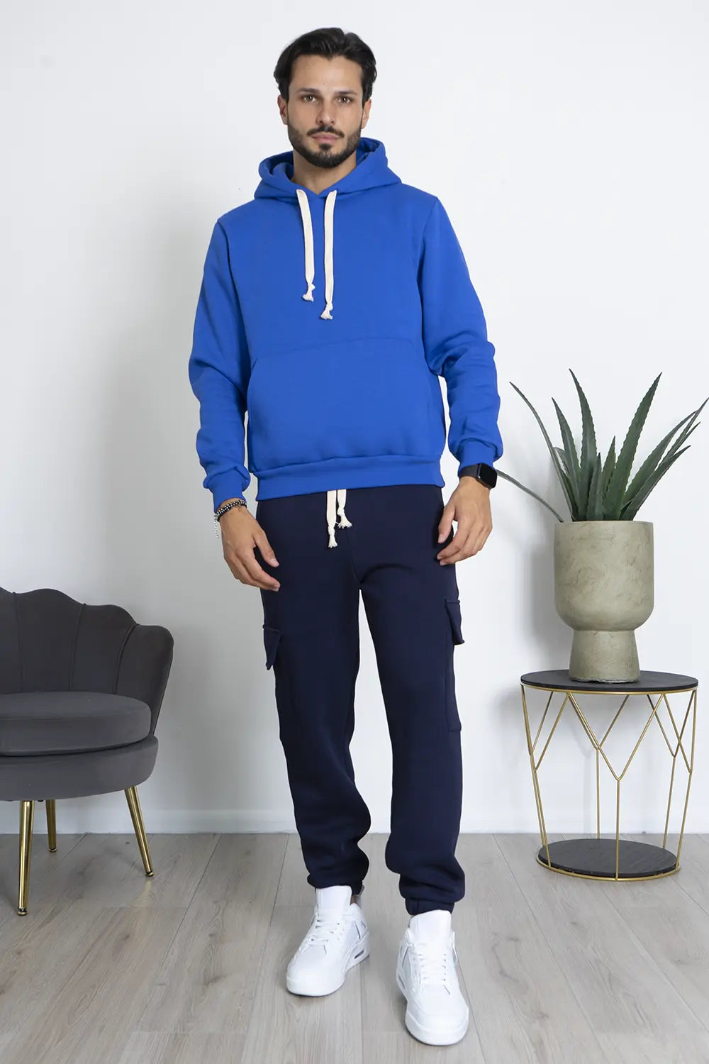 Felpa Hoodie Felpata Con Cappuccio Art. Fe185