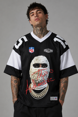 T-Shirt Uomo Con Stampa ''Authentic Psalms'' Oversize Art. Ts294