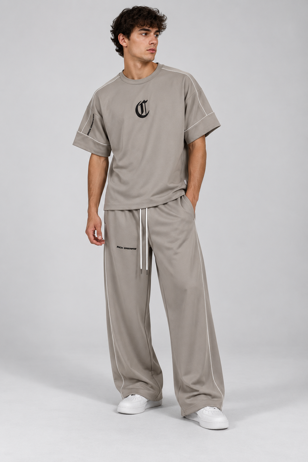 Coordinato Tuta '' Rich '' Baggy Fit Art. Cd141