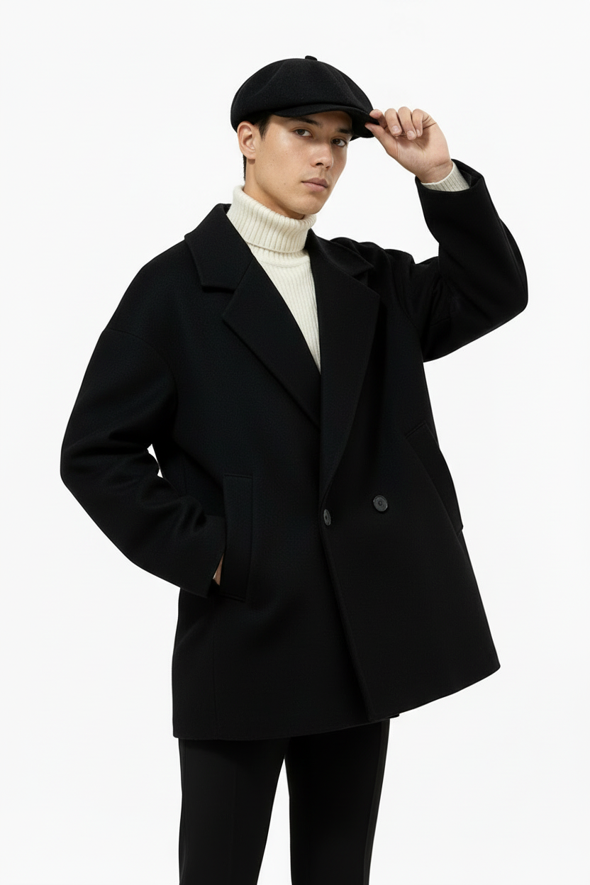 Cappotto Uomo Doppiopetto Oversize Art. Cp40