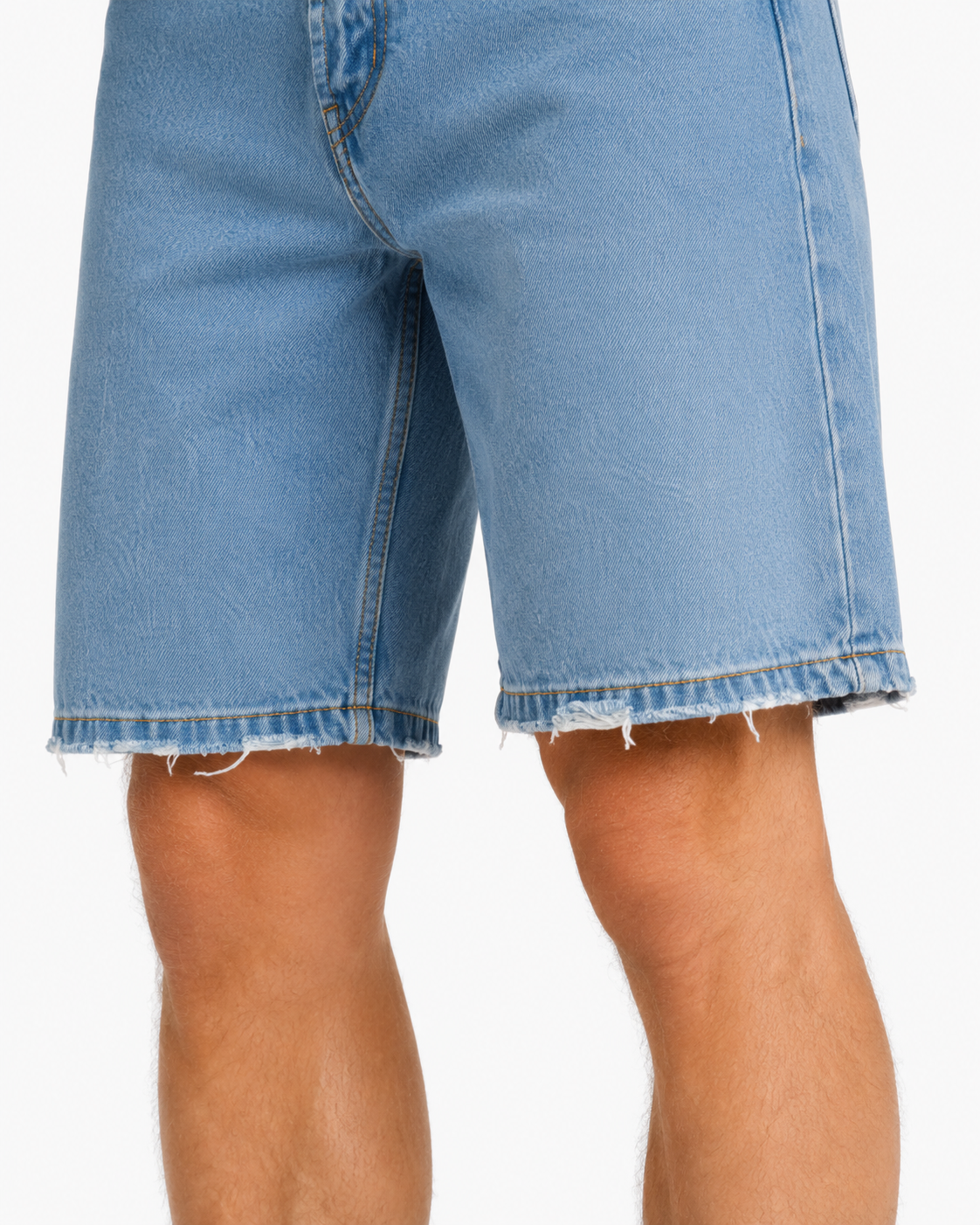 Bermuda Jeans Blu Con Abrasioni Art. Bm140
