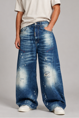 Jeans Super Baggy Twisted Art. Js569
