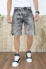 Bermuda Jeans con Sfrangiature Art. Bm124