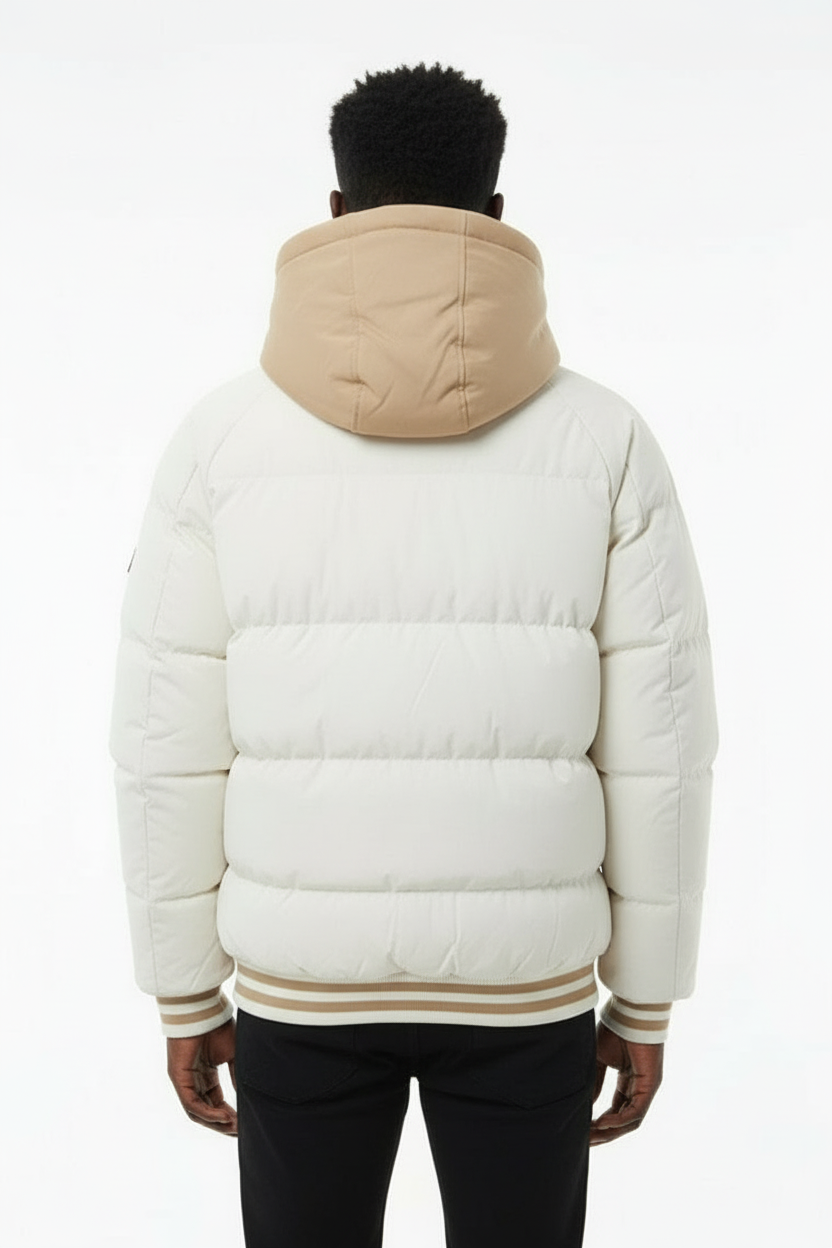 Giubbotto Uomo Bomber College con Cappuccio Art. Gb201