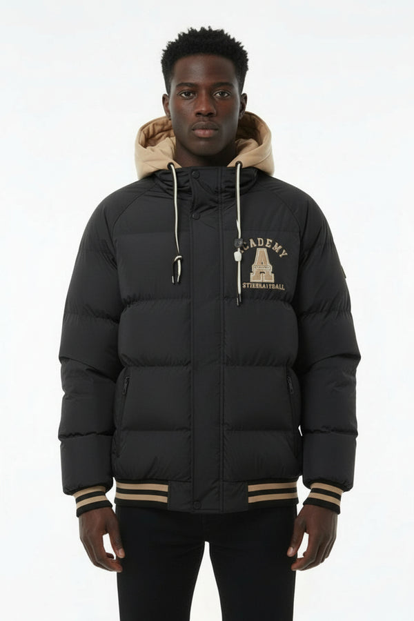 Giubbotto Uomo Bomber College con Cappuccio Art. Gb201