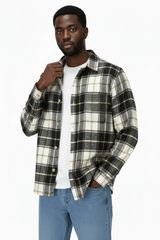 Camicione Uomo Giacca Flanella Fantasia Scozzese Art. Cm146