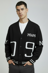 Cardigan Maglione Uomo Stile College “Miami 09” Art. Mg185