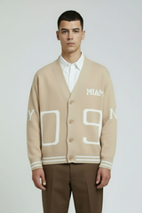 Cardigan Maglione Uomo Stile College “Miami 09” Art. Mg185