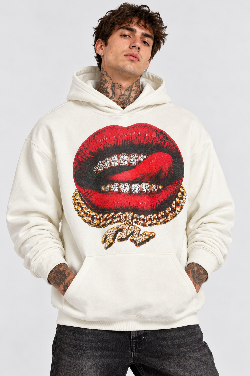 Felpa ''TW'' Mouth Felpata Art. Fe206