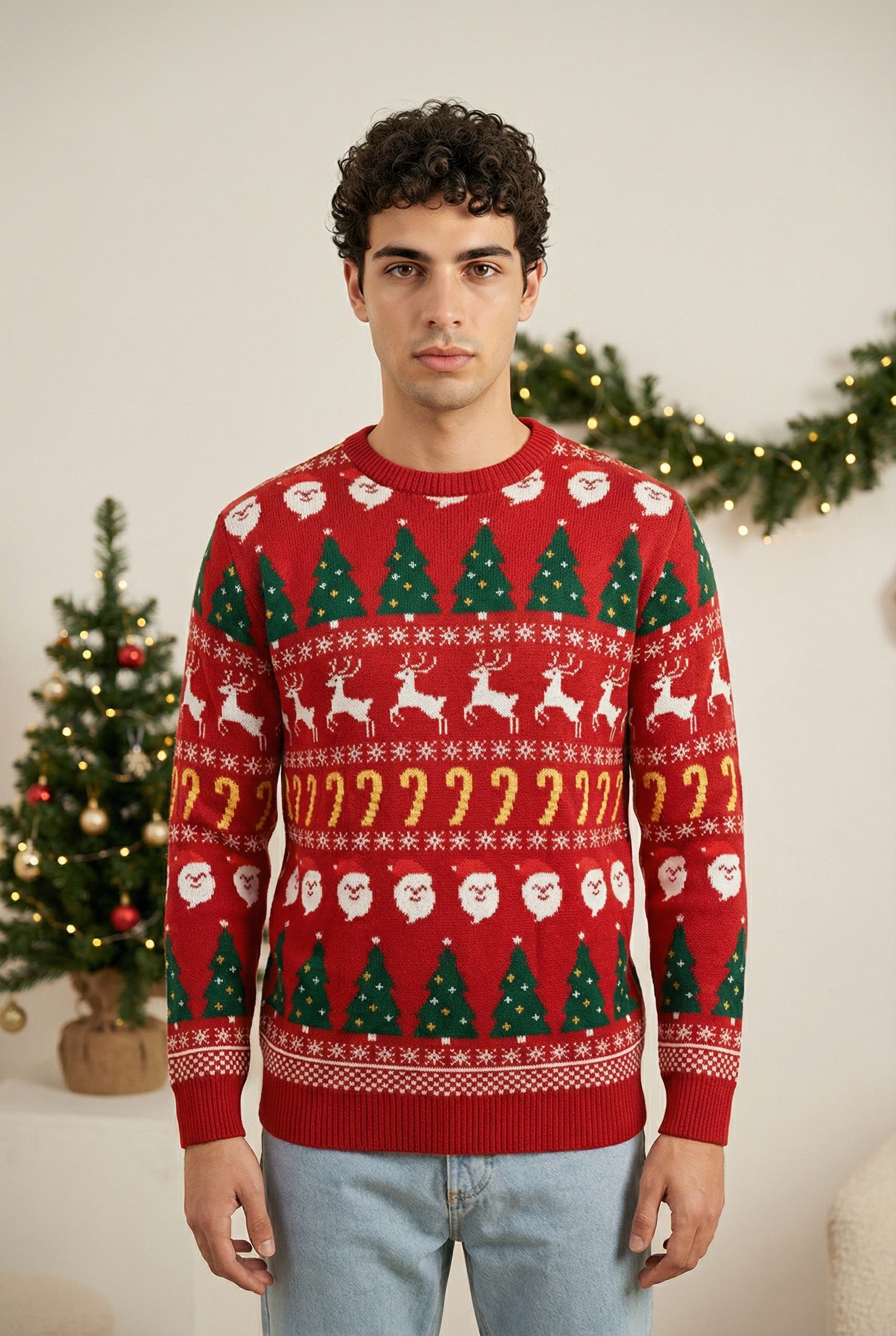 Maglione Uomo Natalizio Con Renne Art. MG131