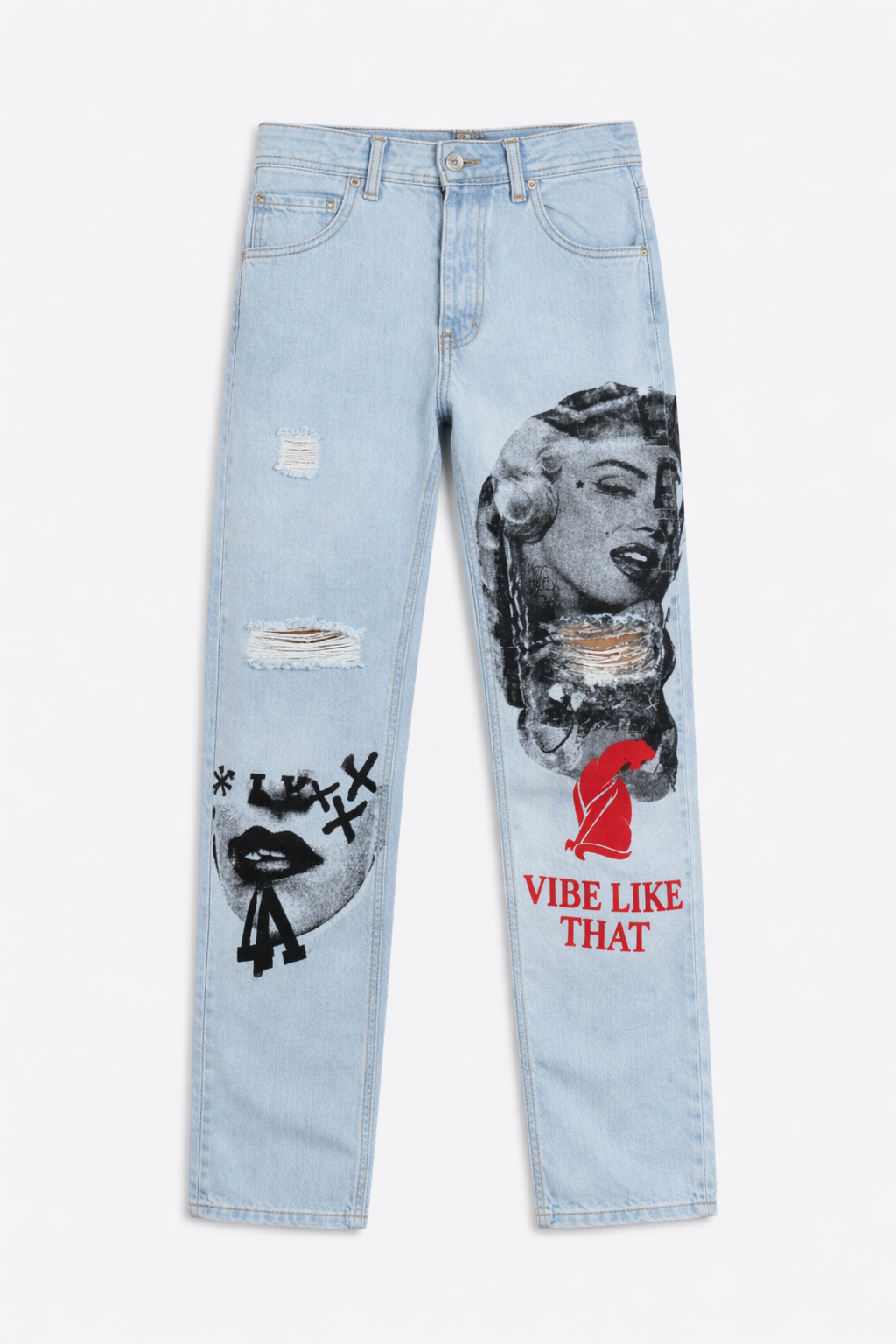 Jeans Maryland Fondo Largo Art. Js156-Straight fit