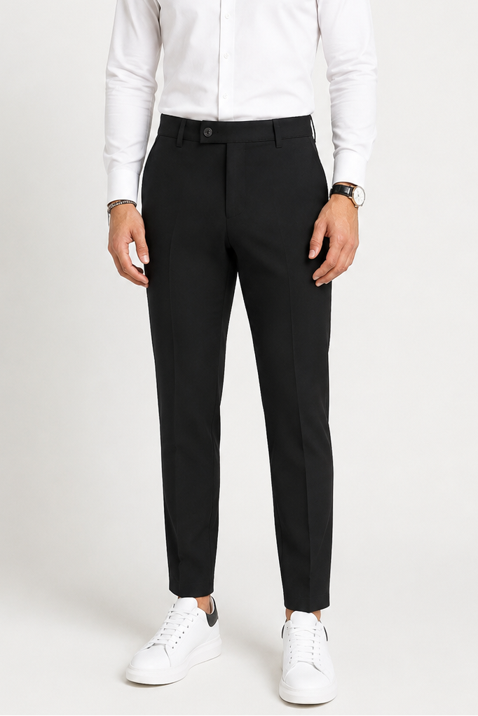 Pantalone Uomo Capri Con Bottone Decentrato Art. PT165