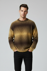Maglione Uomo Degradé Morbido Sfumato Girocollo Art. Mg184