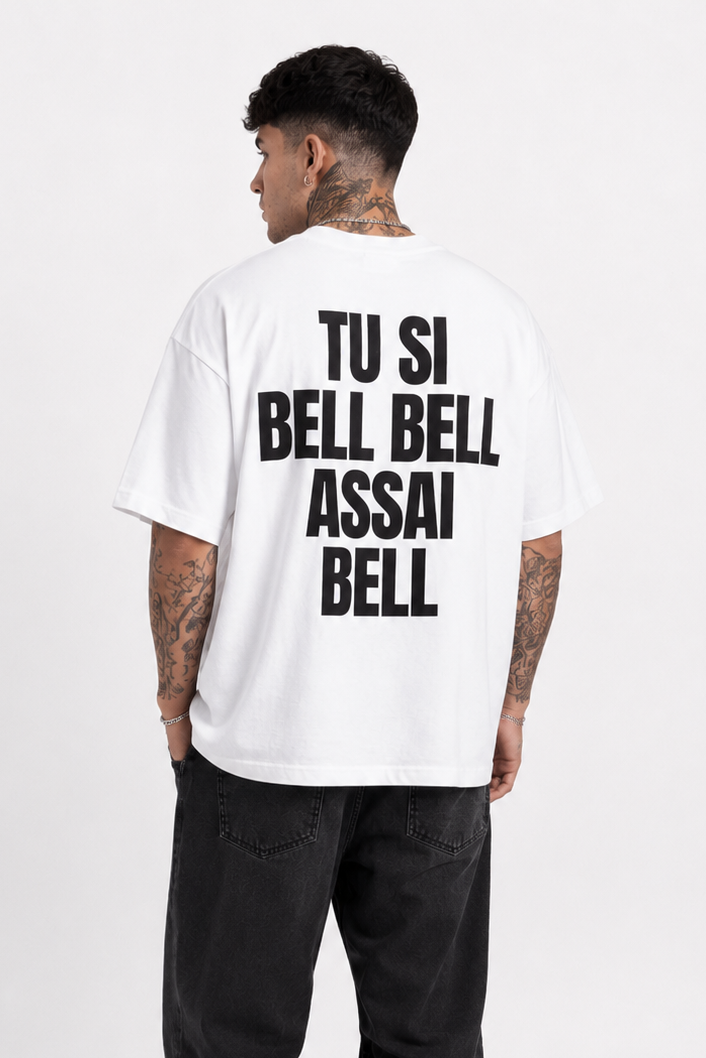 T-Shirt Con Stampa Retro ''Tu si Bell '' Art. Ts289