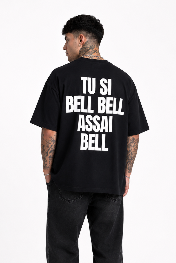 T-Shirt Con Stampa Retro ''Tu si Bell '' Art. Ts289
