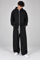 Coordinato Tuta baggy Con felpa Zip Art. CD147