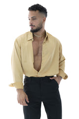 Camicia Uomo Over Size In Raso Art. Cm135