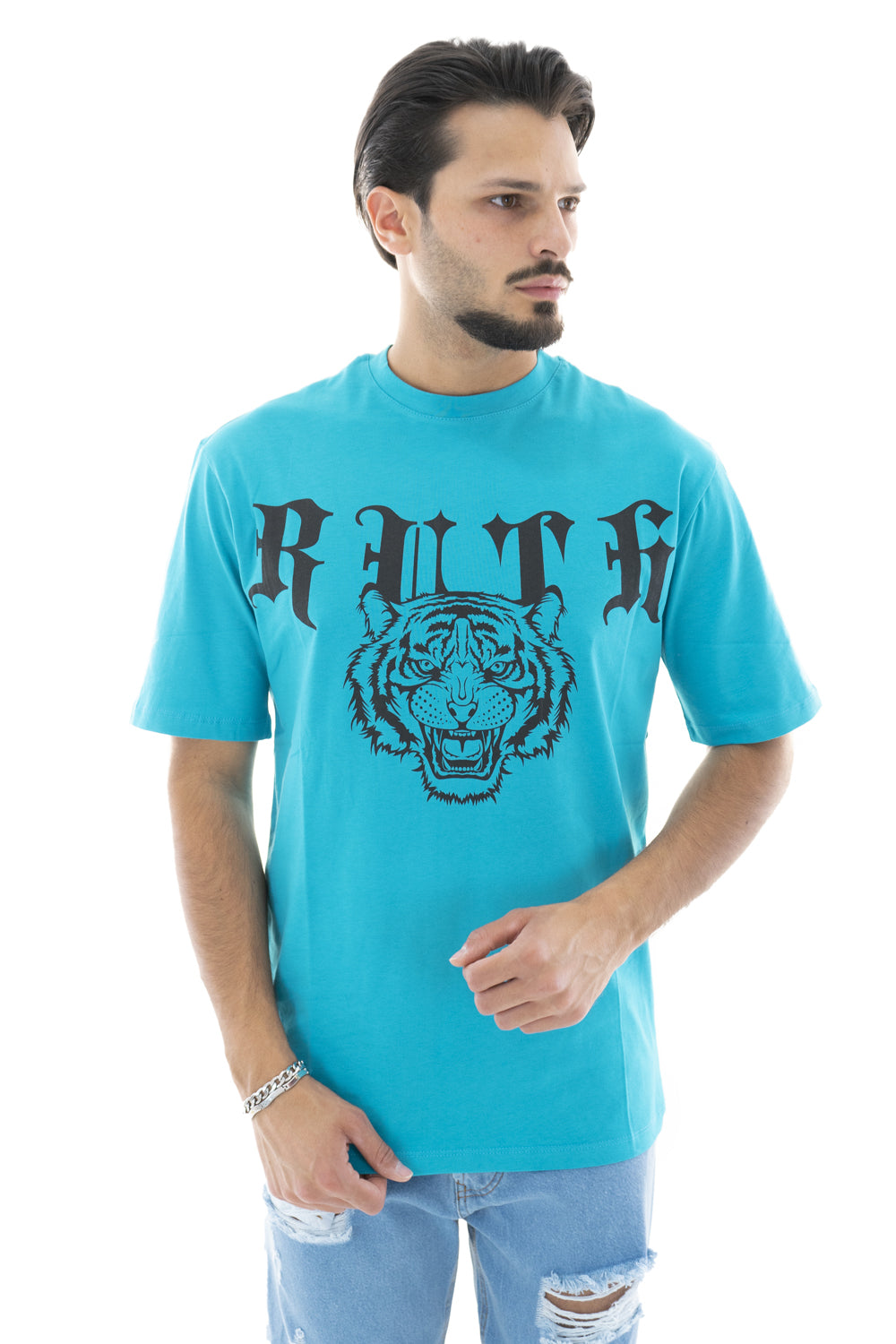 T-Shirt Uomo Stampa Tiger Art. Ts143