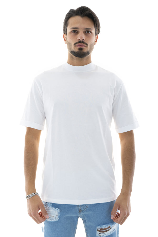 T-shirt homme demi-col couleur unie Art. Ts142
