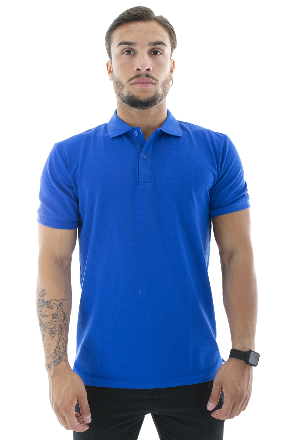 Basic Polo Plain With 3 Buttons Art. Ts35