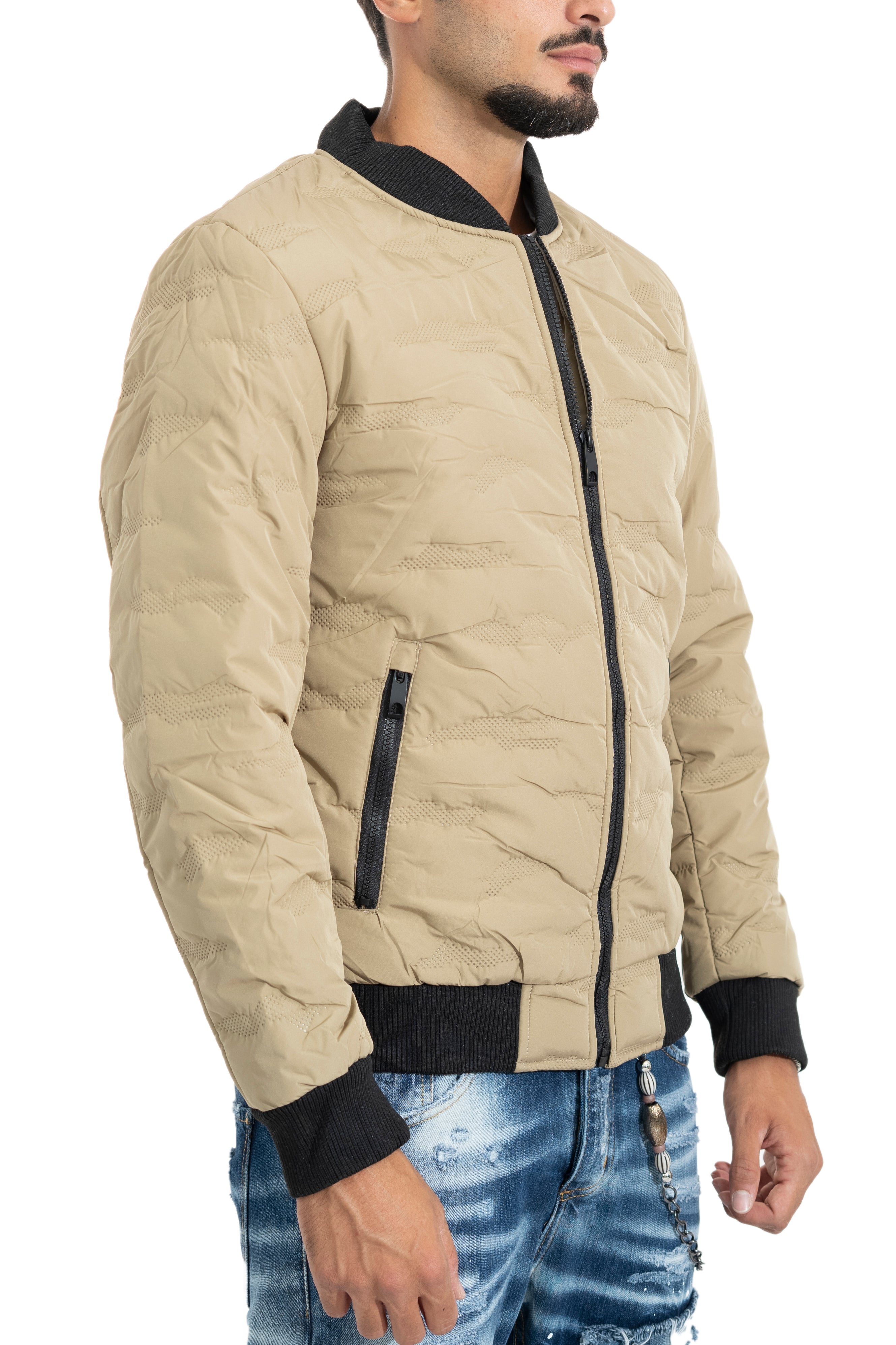 Giubbotto Bomber Con Micro Fori Art. Gb71