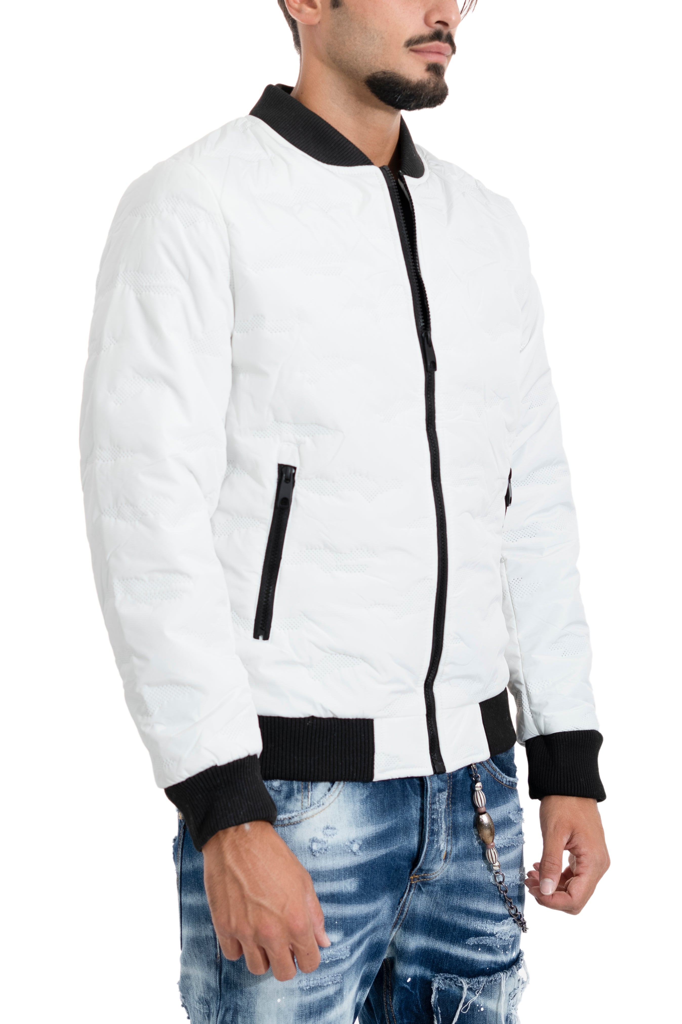 Giubbotto Bomber Con Micro Fori Art. Gb71