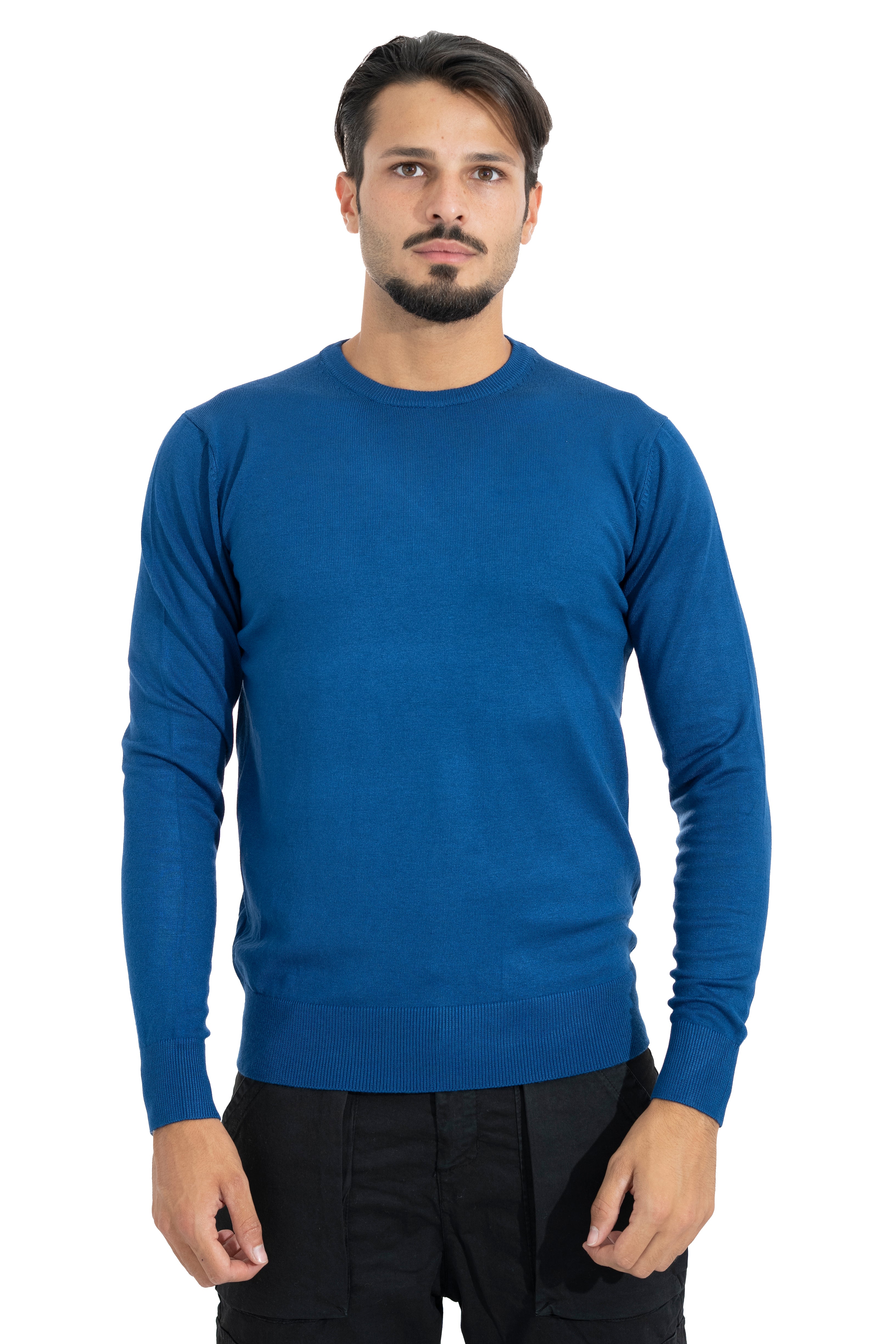 Maglioncino Uomo Basic Akirò Girocollo Art. Mg42