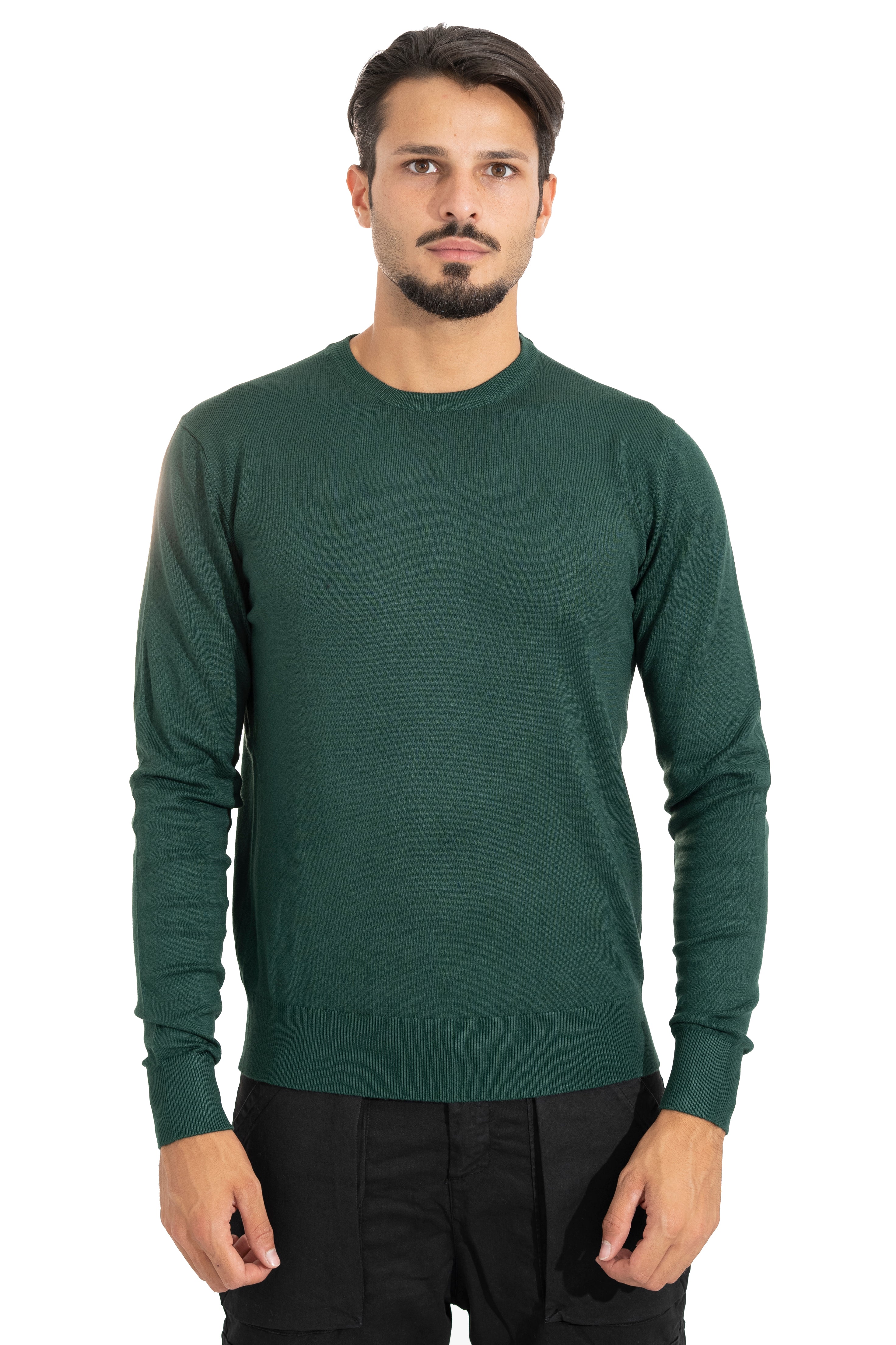 Maglioncino Uomo Basic Akirò Girocollo Art. Mg42