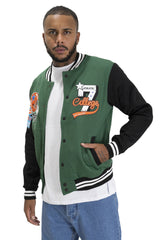 Felpa Uomo Varsity Giacca College Sport Art. Fe123