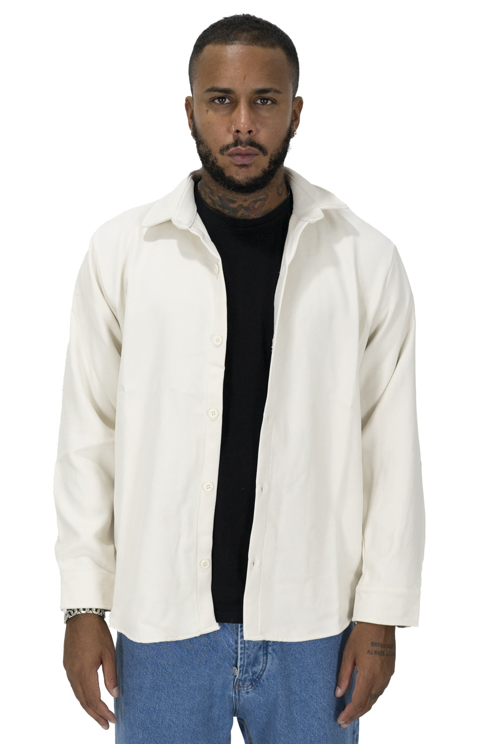 Camicia Uomo Giacca Tinta Unita Tessuto Texture Art. Cm147