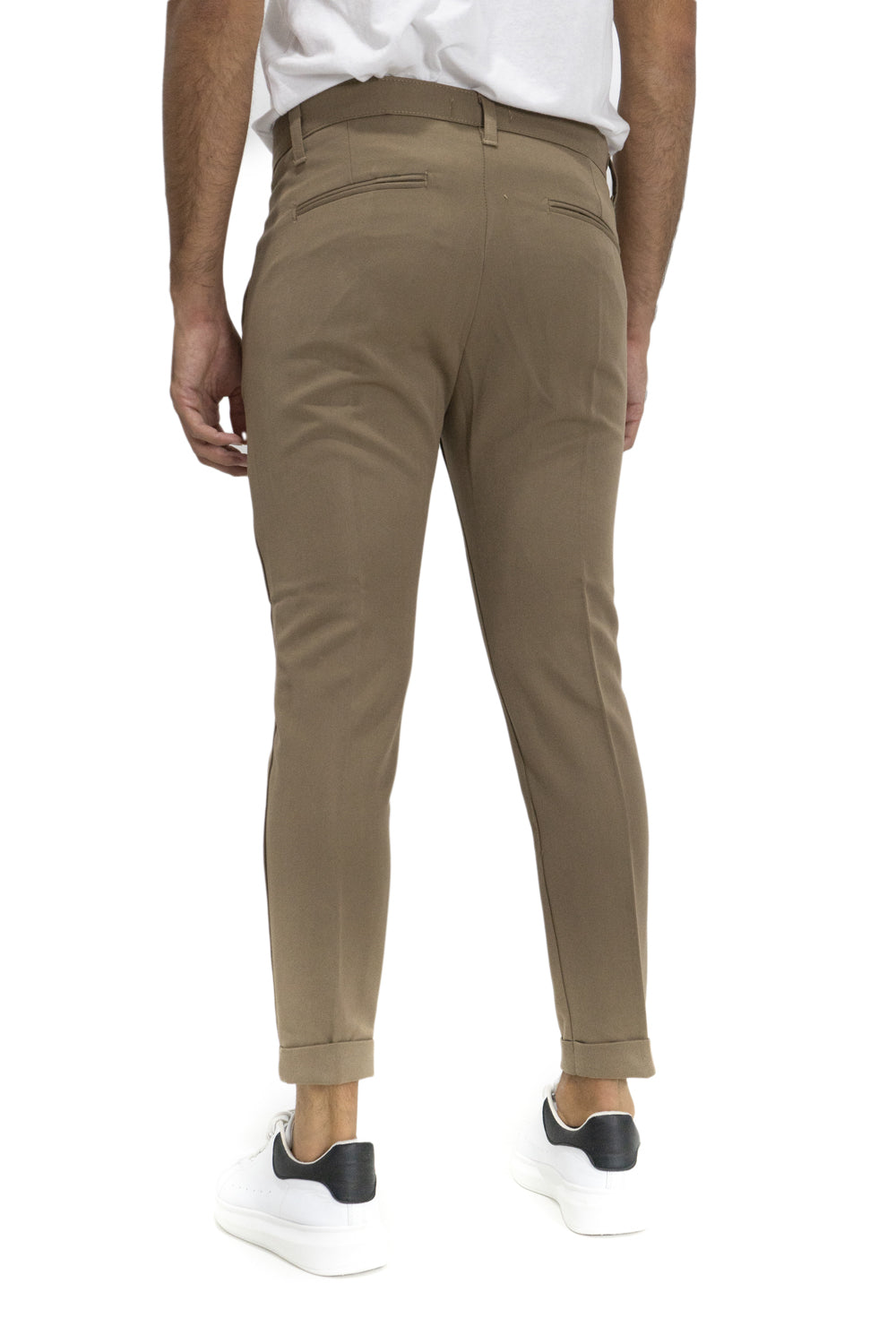 Pantalone Uomo Casual Con Bottone centrale Art. Pt144