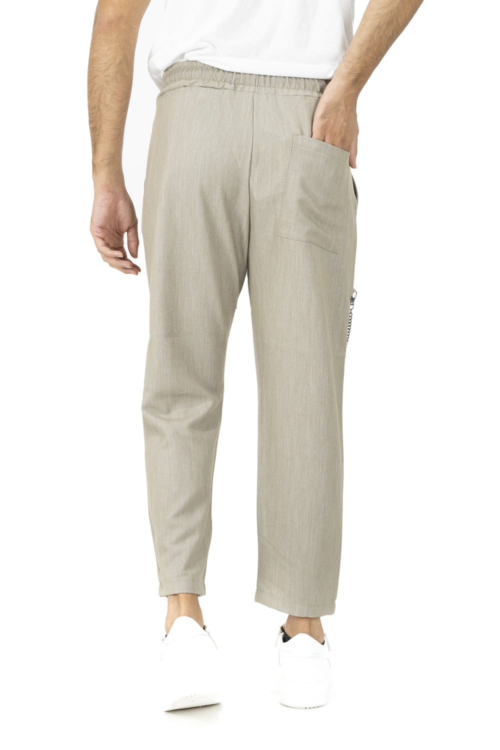 Pantalone Vita Jogger Casual Con Catena art. Pt150