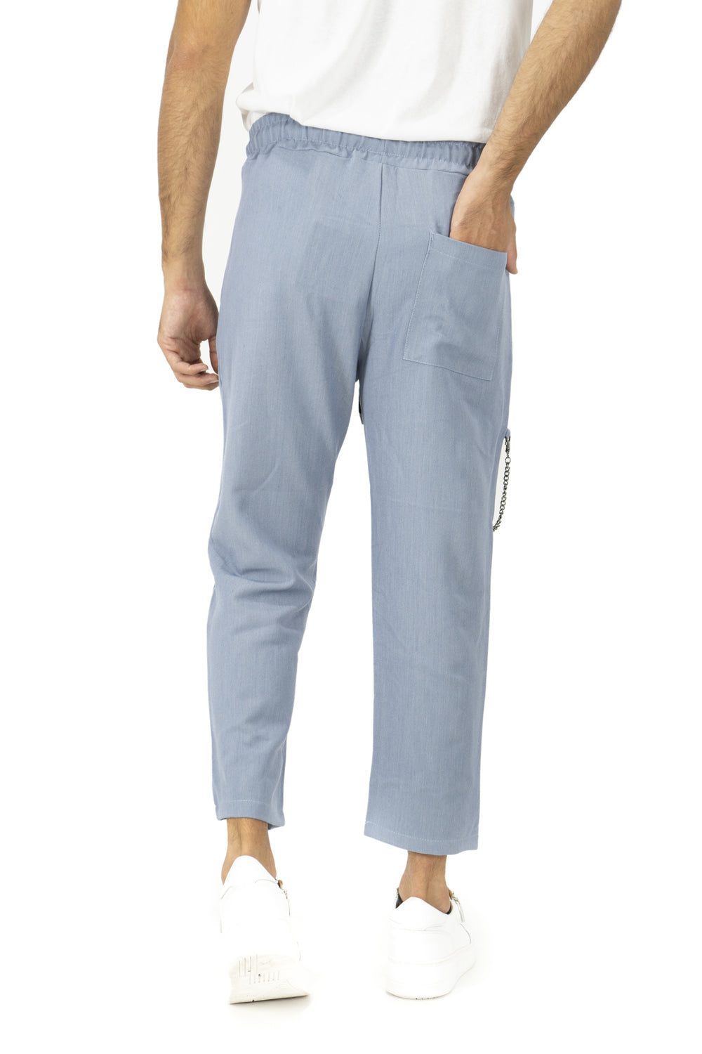 Pantalone Vita Jogger Casual Con Catena art. Pt150