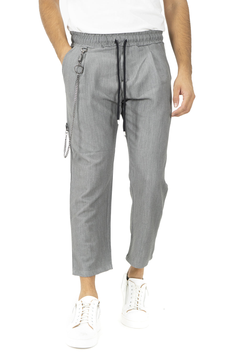 Pantalone Vita Jogger Casual Con Catena art. Pt150