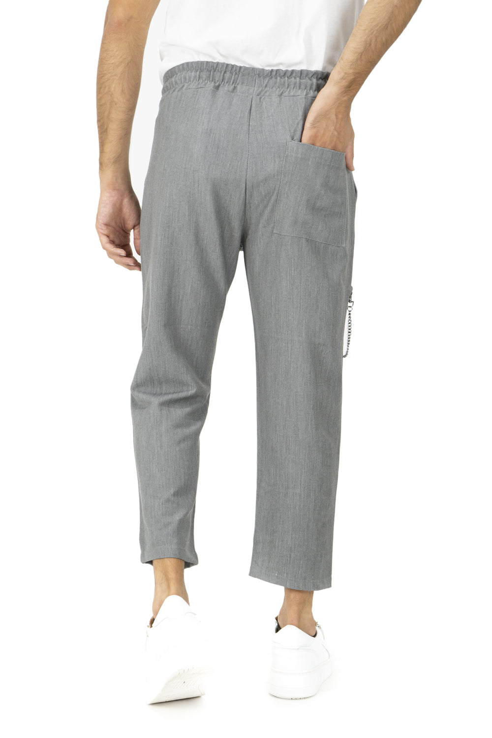 Pantalone Vita Jogger Casual Con Catena art. Pt150