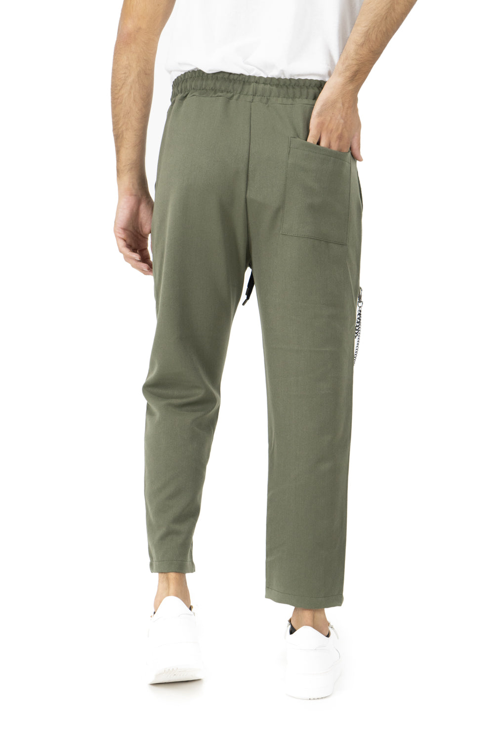 Pantalone Vita Jogger Casual Con Catena art. Pt150