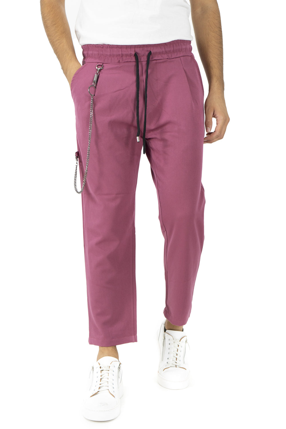 Pantalone Vita Jogger Casual Con Catena art. Pt150