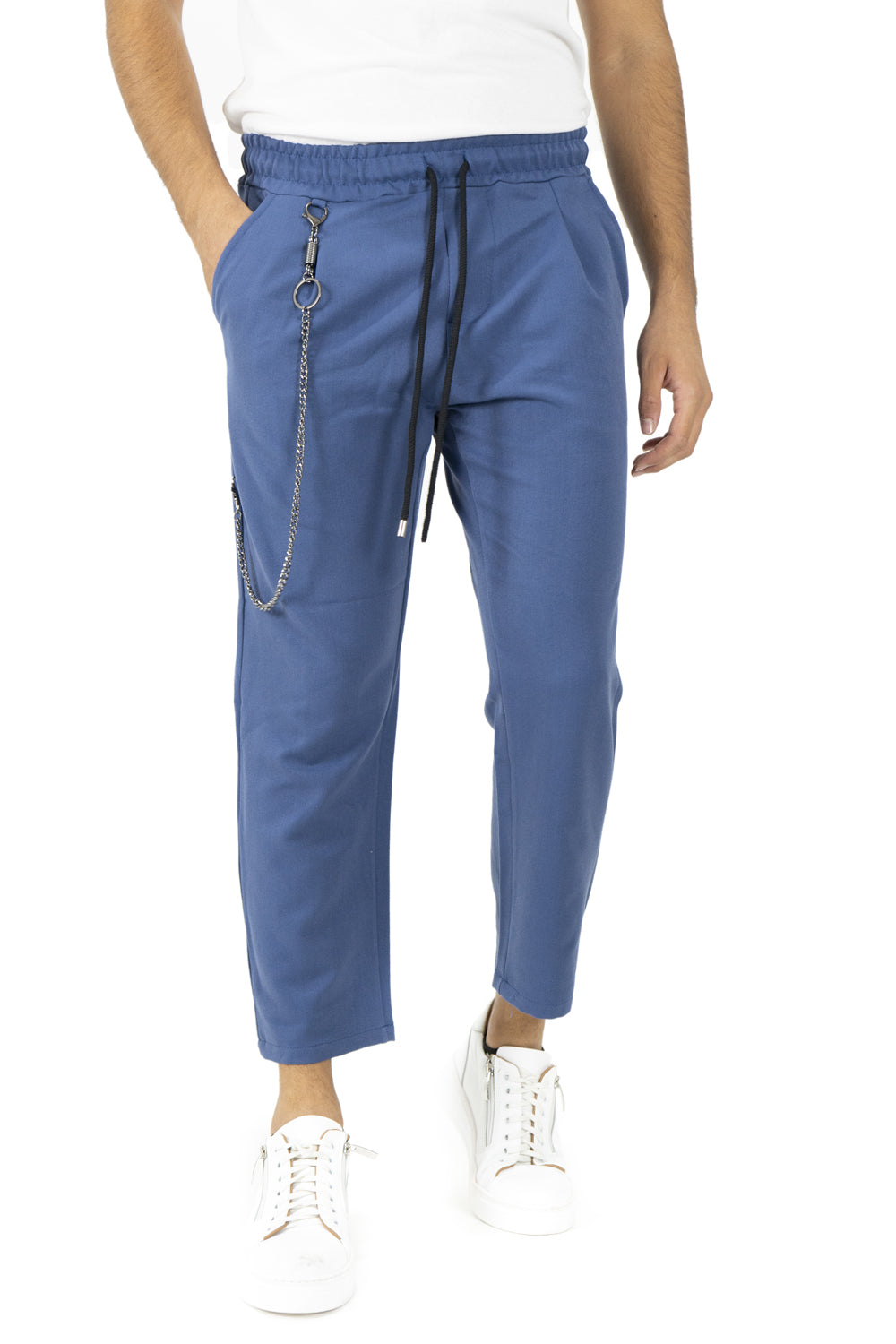 Pantalone Vita Jogger Casual Con Catena art. Pt150