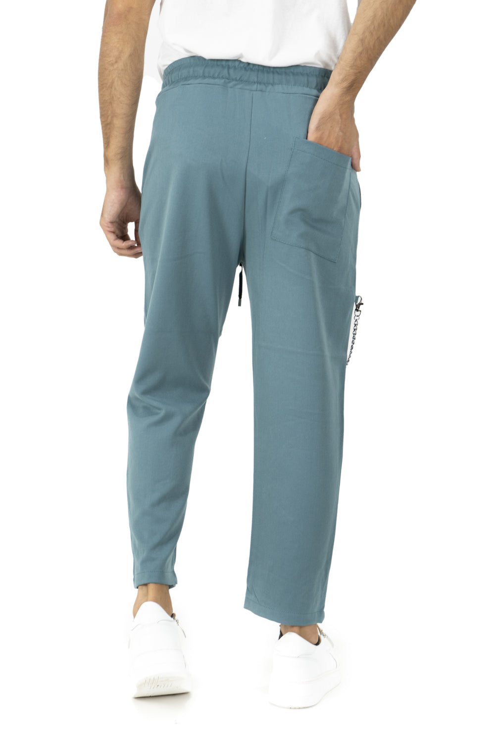 Pantalone Vita Jogger Casual Con Catena art. Pt150