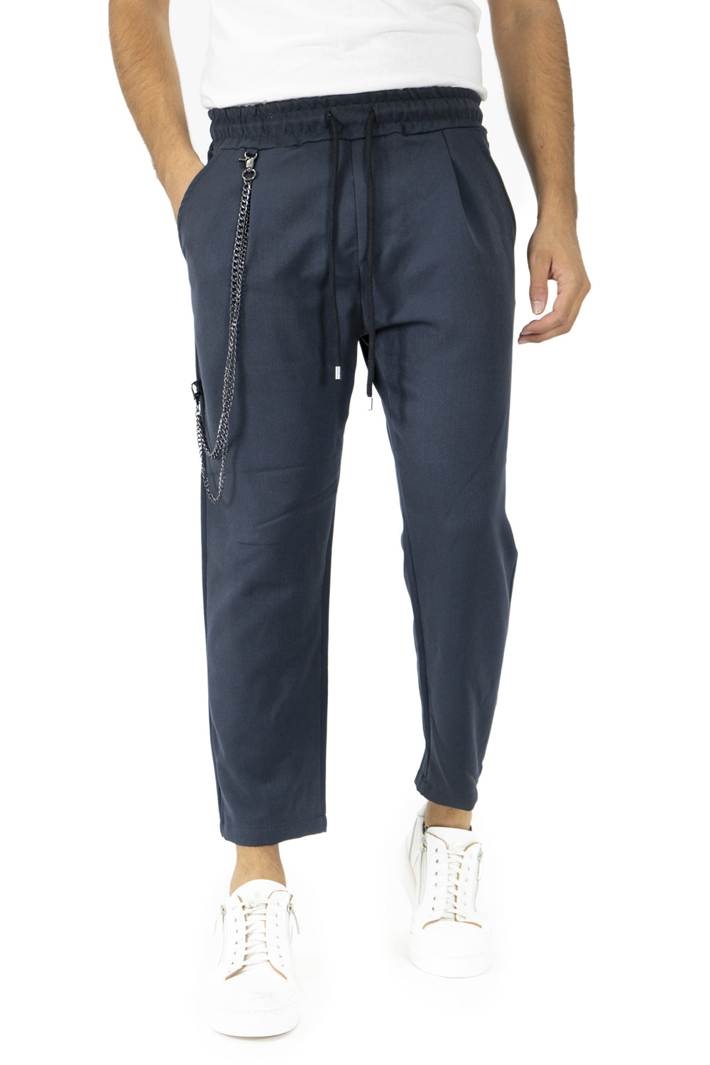 Pantalone Vita Jogger Casual Con Catena art. Pt150