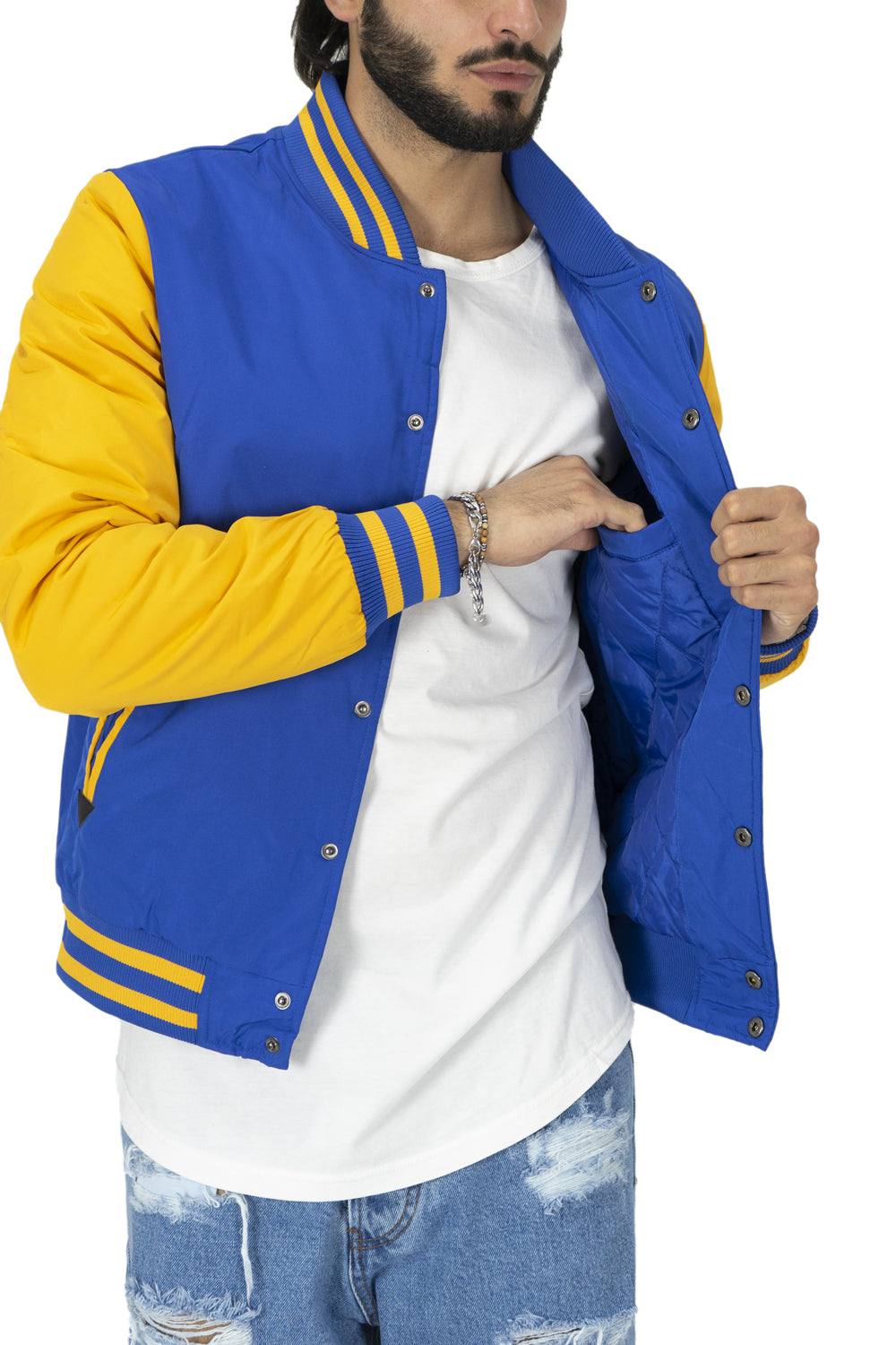 Giubbotto Uomo Giacca Varsity ''N'' College Art. Gb106