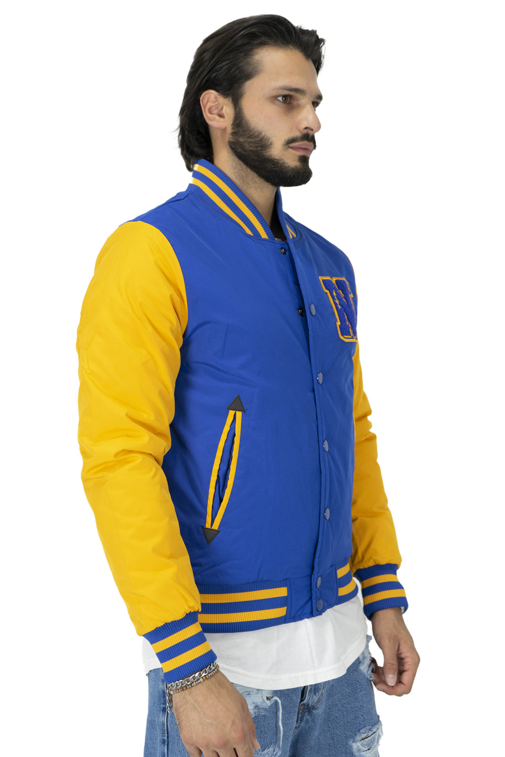 Giubbotto Uomo Giacca Varsity ''N'' College Art. Gb106