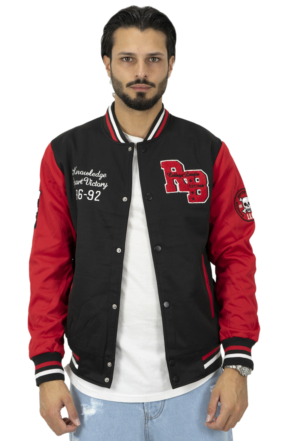 Felpa Uomo College Varsity ''RB'' Art. Fe140