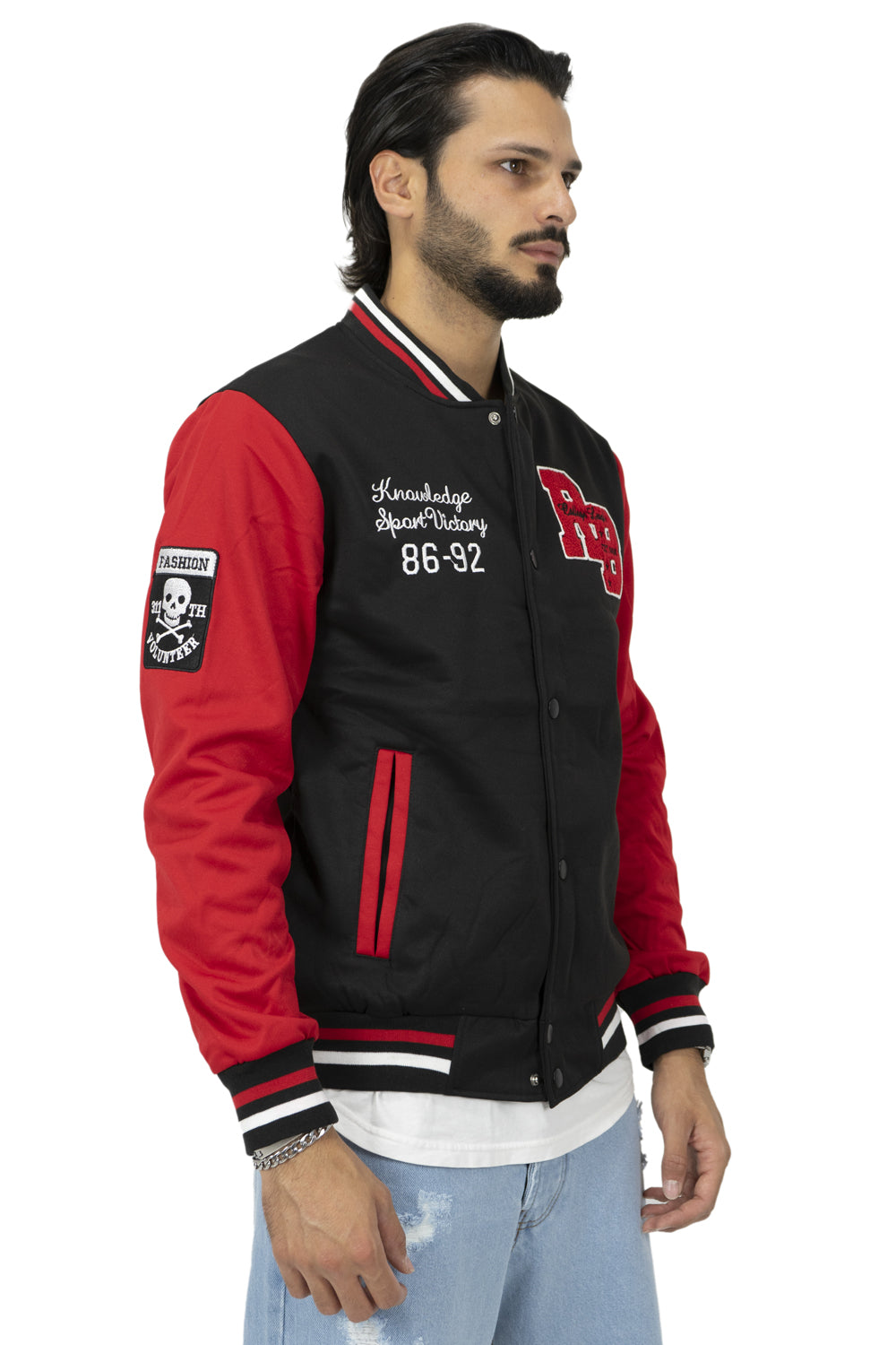 Felpa Uomo College Varsity ''RB'' Art. Fe140