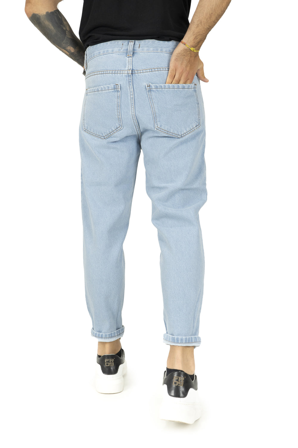 Jeans Uomo Basic Chiaro By 92 Fashion Shop Art. Js305