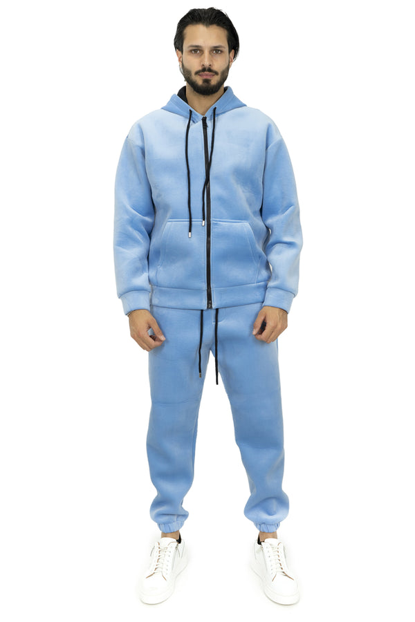Survêtement pour homme complet en chenille couleur unie Art. Tt81