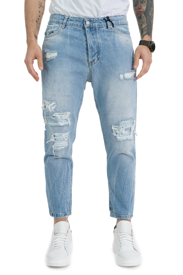Jeans Uomo Con Strappi  Art. Js254