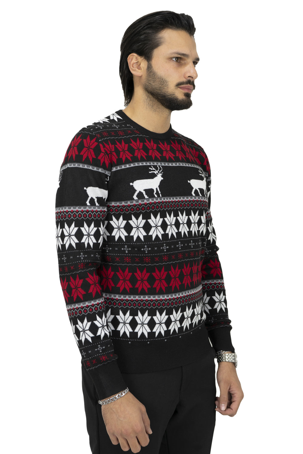 Maglione Natale Con Renne Art. Mg96