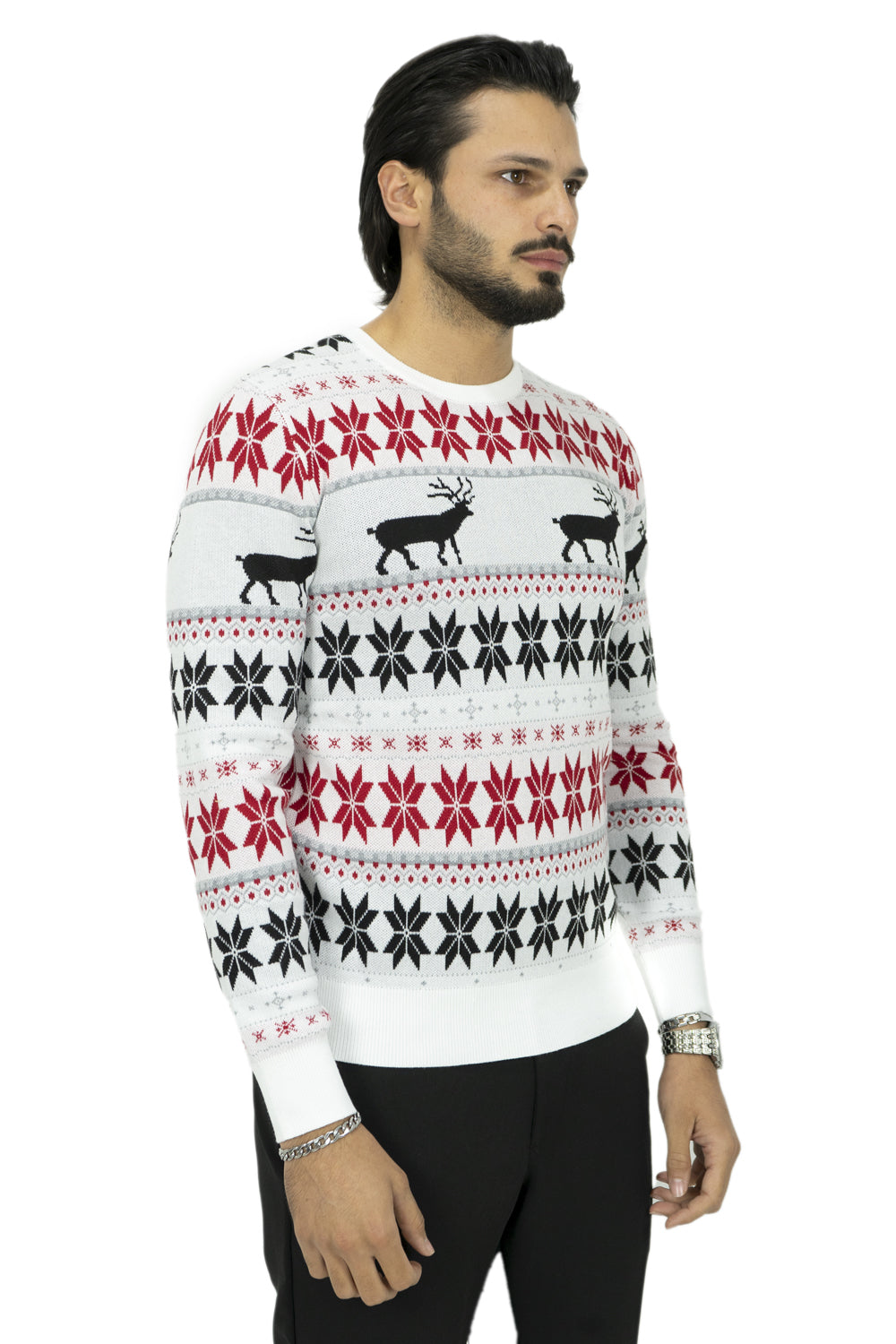 Maglione Christmas Con Renne Art. Mg96